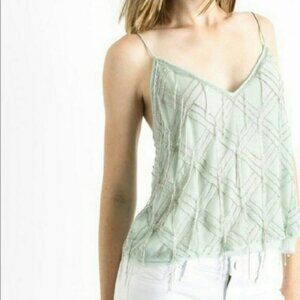 Free People Flapper Beaded Top